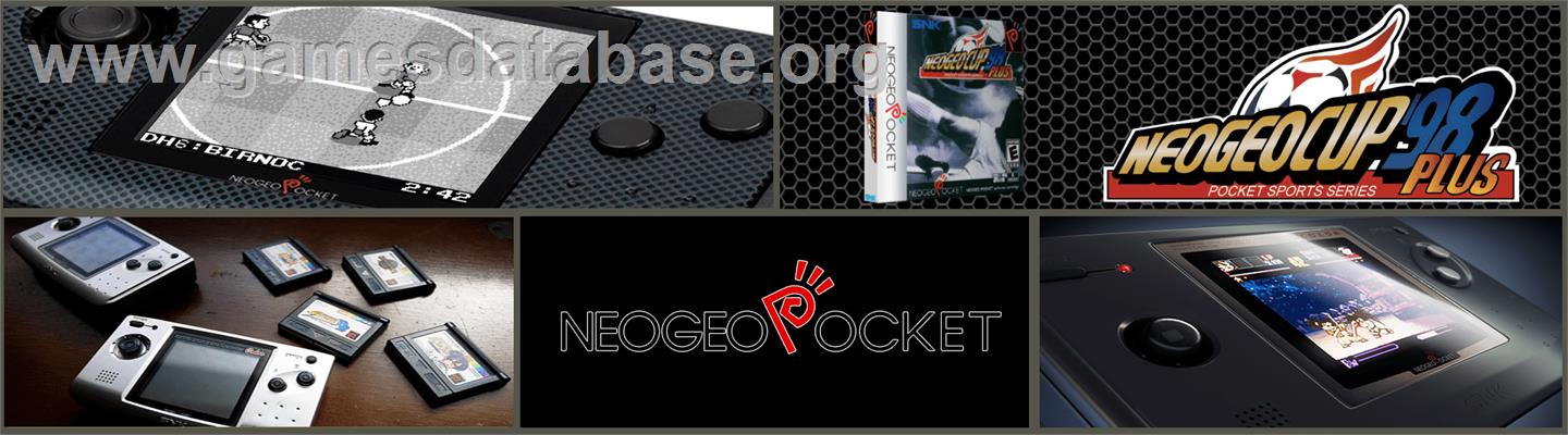 Neo-Geo Cup '98 - The Road to the Victory - SNK Neo-Geo Pocket - Artwork - Marquee