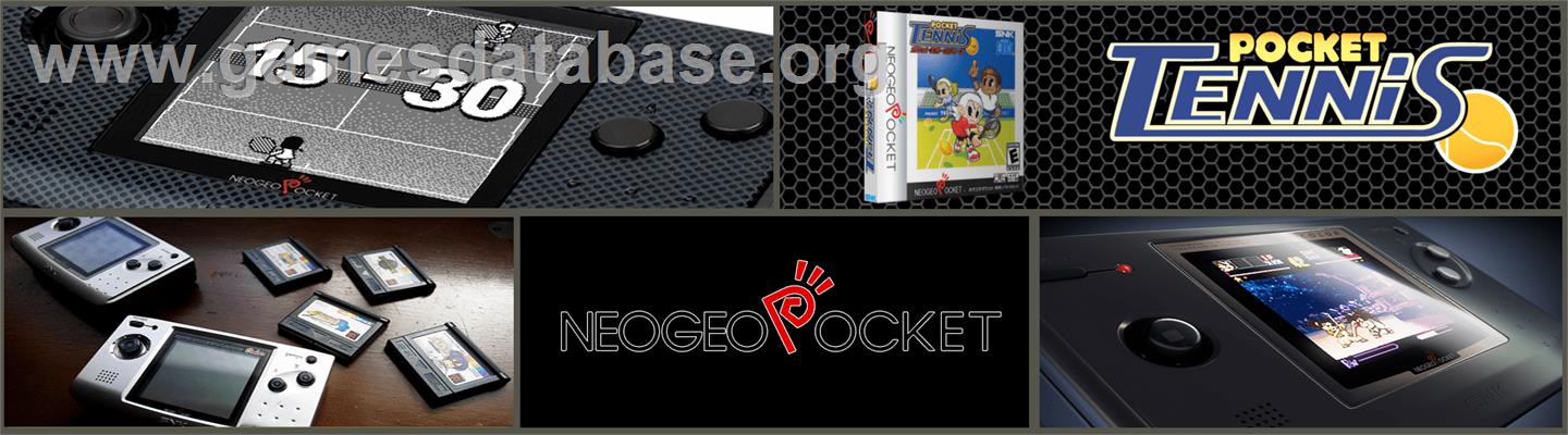 Pocket Tennis - SNK Neo-Geo Pocket - Artwork - Marquee