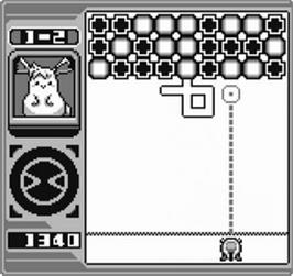 In game image of Renketsu Puzzle Tsunagete Pon! on the SNK Neo-Geo Pocket.