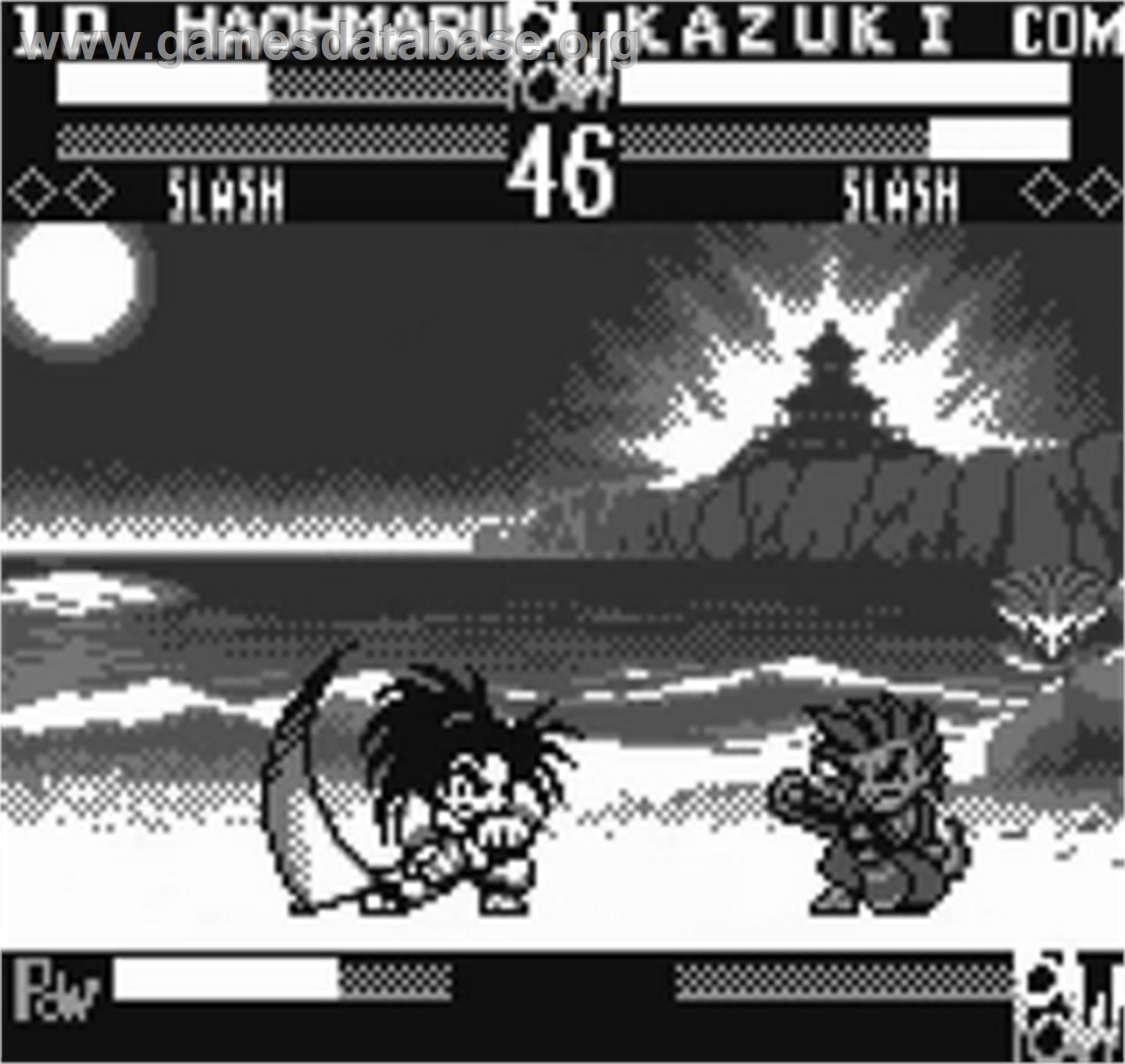 Samurai Shodown! - Pocket Fighting Series - SNK Neo-Geo Pocket - Artwork - In Game