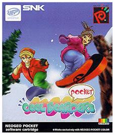 Box cover for Cool Boarders Pocket on the SNK Neo-Geo Pocket Color.