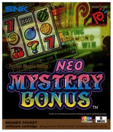 Box cover for Neo Mystery Bonus - Real Casino Series on the SNK Neo-Geo Pocket Color.