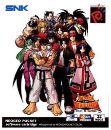 Box cover for Snk Vs. Capcom - The Match Of The Millennium on the SNK Neo-Geo Pocket Color.