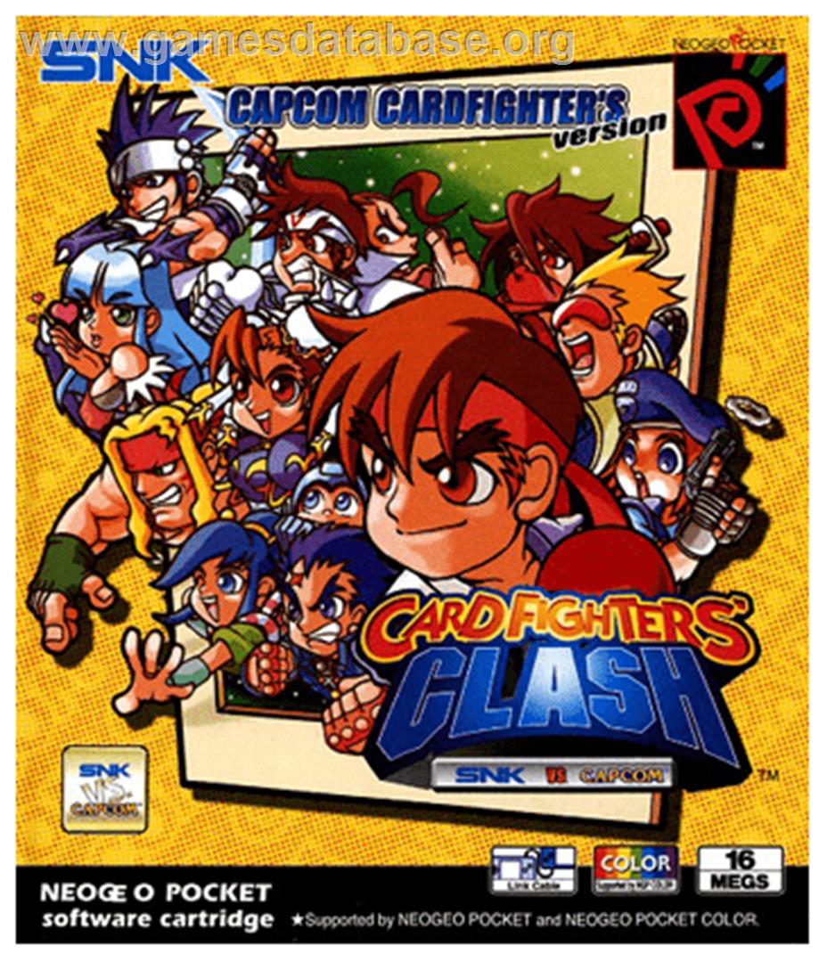 Snk Vs. Capcom - Card Fighter's Clash - Capcom Version - SNK Neo-Geo Pocket Color - Artwork - Box