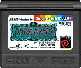 Cartridge artwork for Dark Arms - Beast Buster 1999 on the SNK Neo-Geo Pocket Color.