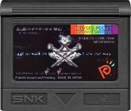 Cartridge artwork for Densetsu No Ogre Battle - Zenobia No Ouji on the SNK Neo-Geo Pocket Color.