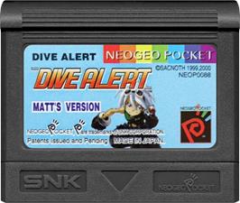 Cartridge artwork for Dive Alert - Matt's Version on the SNK Neo-Geo Pocket Color.
