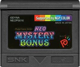 Cartridge artwork for Neo Mystery Bonus - Real Casino Series on the SNK Neo-Geo Pocket Color.
