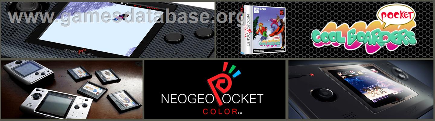 Cool Boarders Pocket - SNK Neo-Geo Pocket Color - Artwork - Marquee