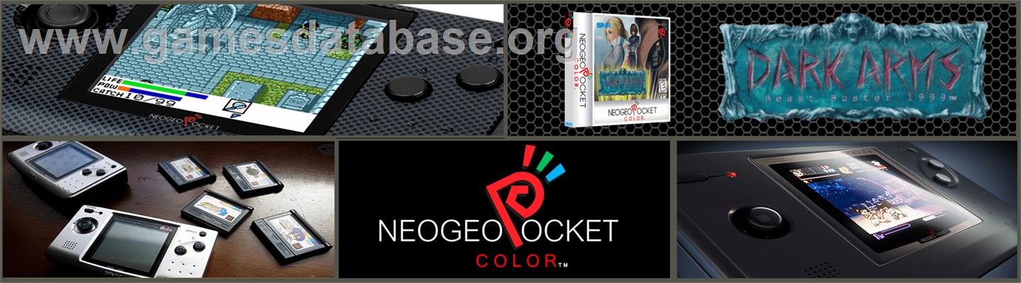 Dark Arms - Beast Buster 1999 - SNK Neo-Geo Pocket Color - Artwork - Marquee