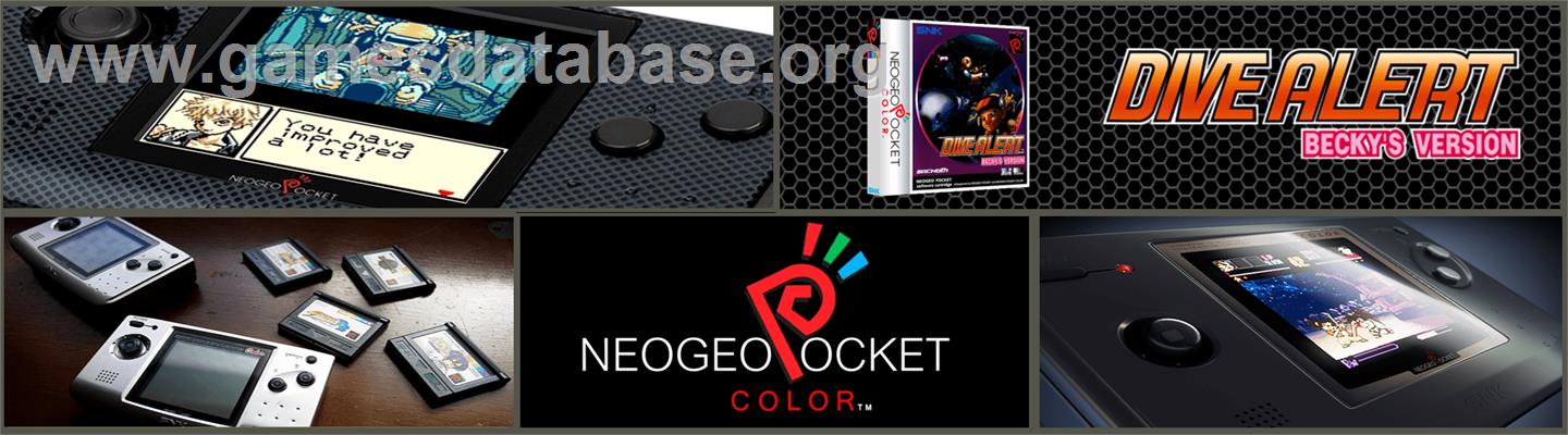 Dive Alert - Becky's Version - SNK Neo-Geo Pocket Color - Artwork - Marquee