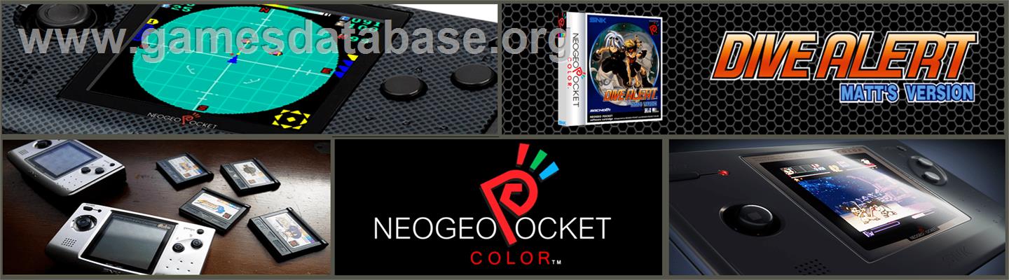 Dive Alert - Matt's Version - SNK Neo-Geo Pocket Color - Artwork - Marquee