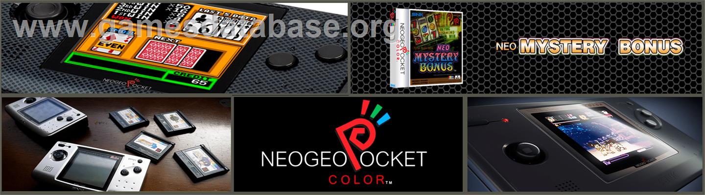 Neo Mystery Bonus - Real Casino Series - SNK Neo-Geo Pocket Color - Artwork - Marquee