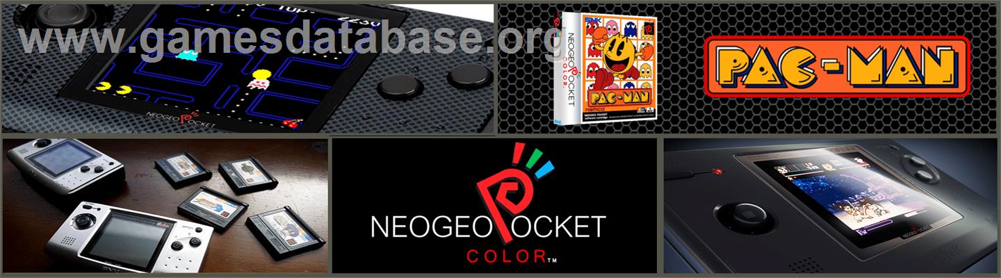 Pac-man - SNK Neo-Geo Pocket Color - Artwork - Marquee
