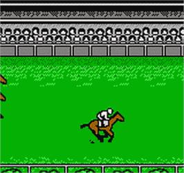 In game image of Neo Derby Champ Daiyosou on the SNK Neo-Geo Pocket Color.