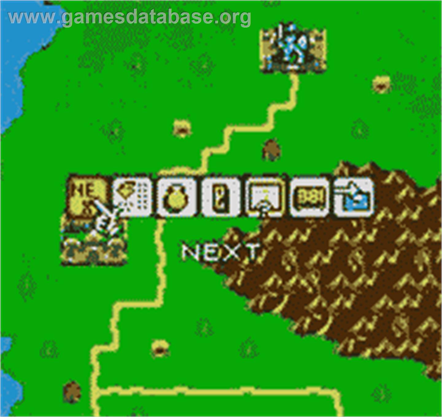 Densetsu No Ogre Battle - Zenobia No Ouji - SNK Neo-Geo Pocket Color - Artwork - In Game