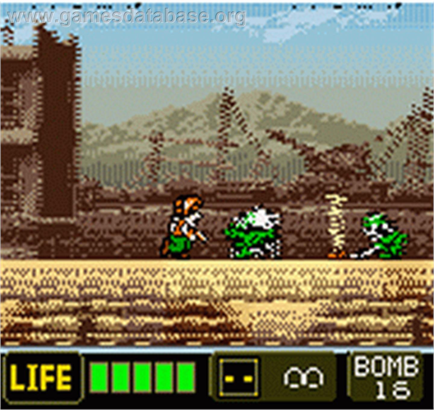 Metal Slug 2nd Mission - SNK Neo-Geo Pocket Color - Artwork - In Game