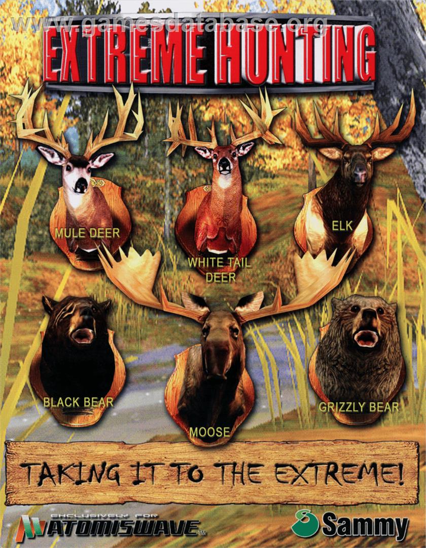 Extreme Hunting - Sammy Atomiswave - Artwork - Advert