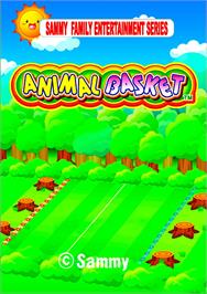 Box cover for Animal Basket on the Sammy Atomiswave.