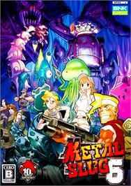 Box cover for Metal Slug 6 on the Sammy Atomiswave.