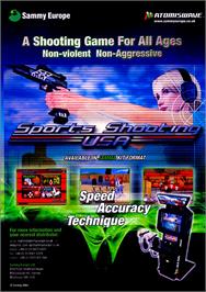 Box cover for Sports Shooting USA on the Sammy Atomiswave.