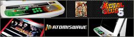 Arcade Cabinet Marquee for Metal Slug 6.