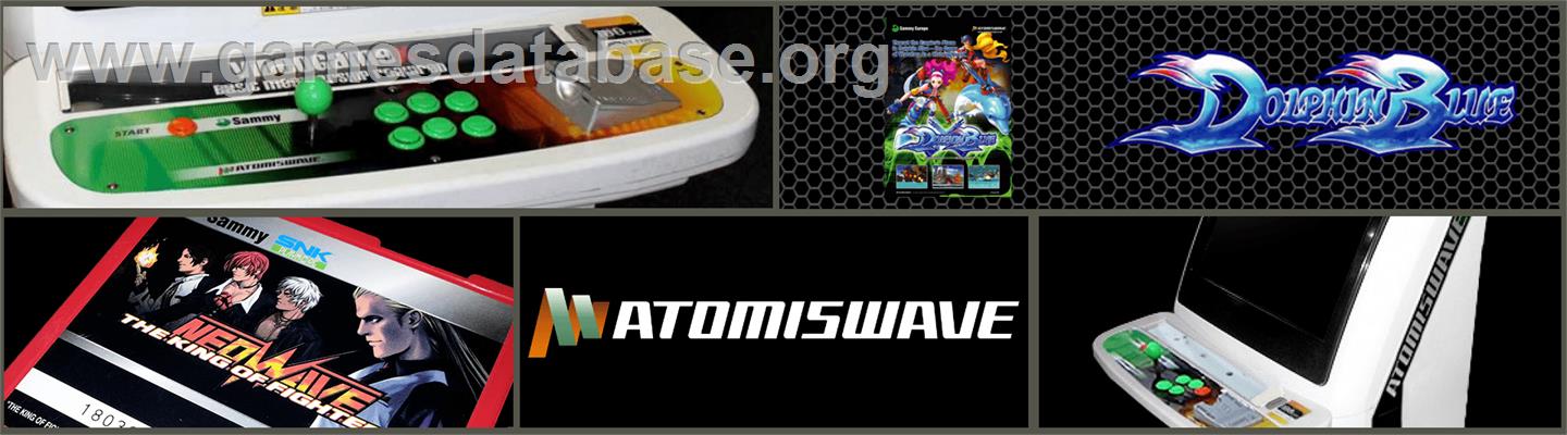 Dolphin Blue - Sammy Atomiswave - Artwork - Marquee