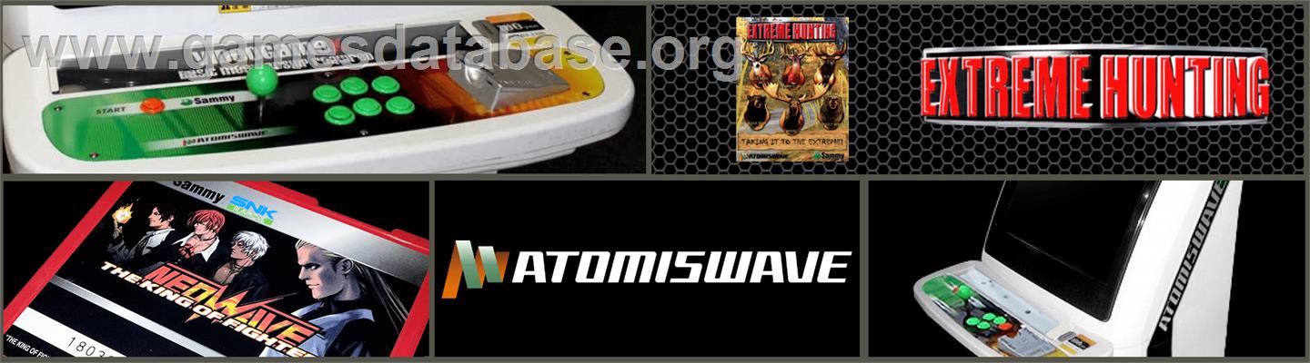 Extreme Hunting - Sammy Atomiswave - Artwork - Marquee