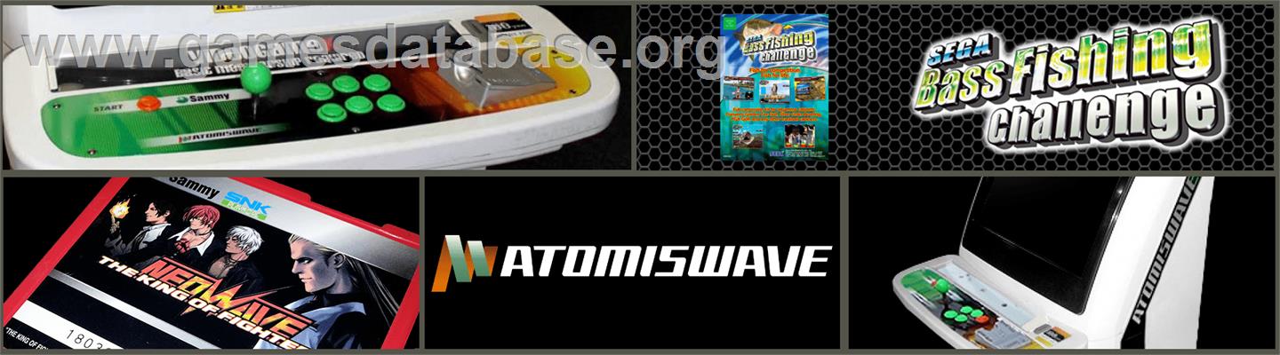 Sega Bass Fishing Challenge - Sammy Atomiswave - Artwork - Marquee