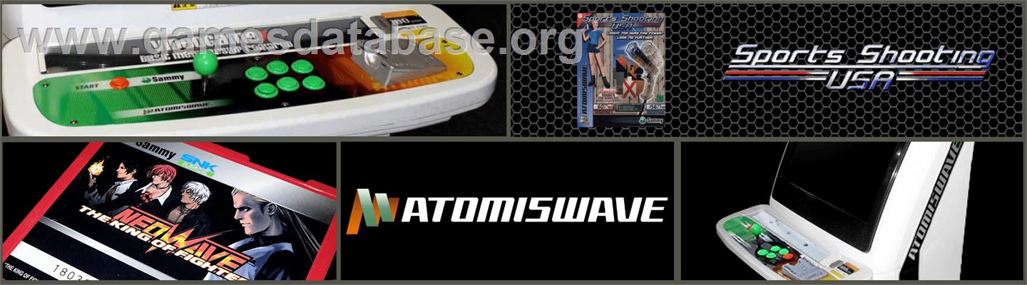 Sports Shooting USA - Sammy Atomiswave - Artwork - Marquee