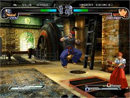 In game image of Rumble Fish, The on the Sammy Atomiswave.