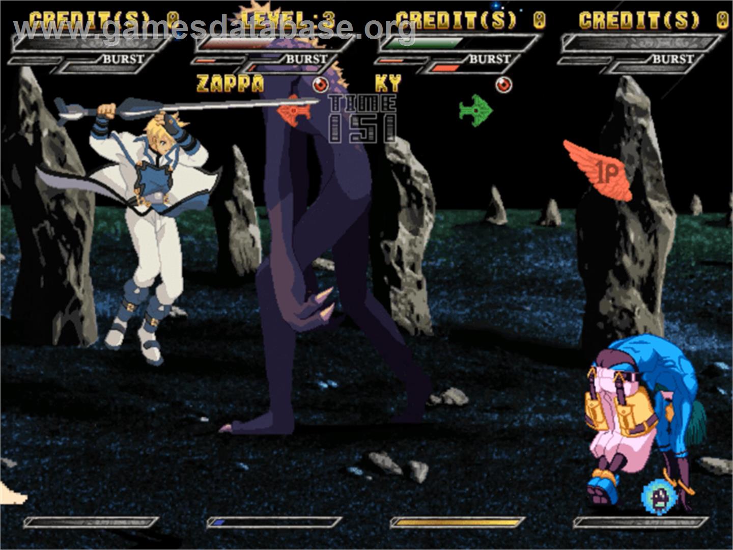 Guilty Gear Isuka - Sammy Atomiswave - Artwork - In Game