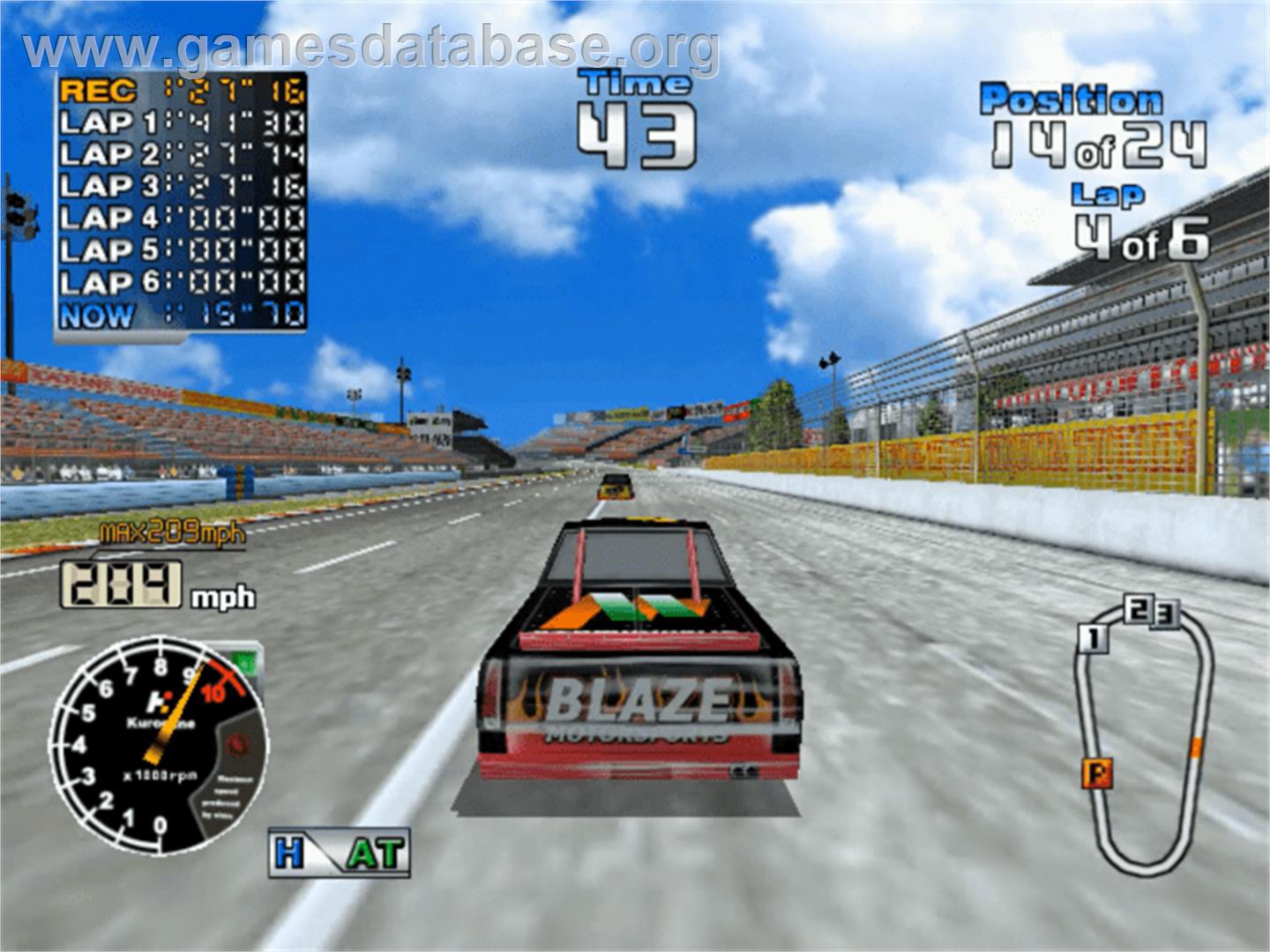 Maximum Speed - Sammy Atomiswave - Artwork - In Game