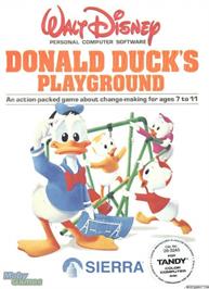 Box cover for Donald Duck's Playground on the ScummVM.