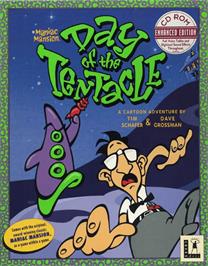 Box cover for Maniac Mansion: Day of the Tentacle on the ScummVM.