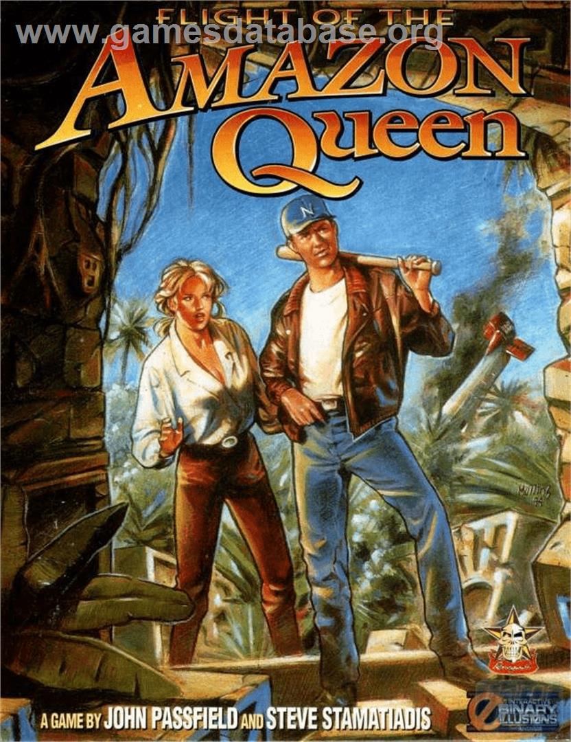 Flight of the Amazon Queen - ScummVM - Artwork - Box