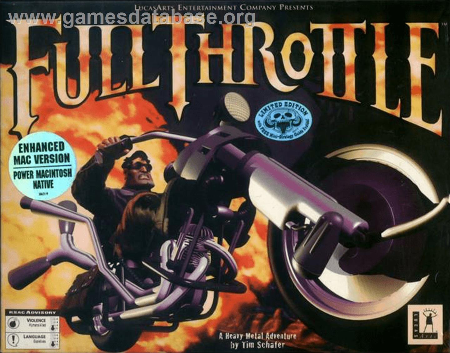 Full Throttle - ScummVM - Artwork - Box