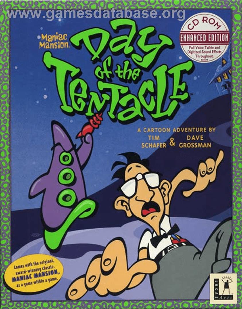 Maniac Mansion: Day of the Tentacle - ScummVM - Artwork - Box