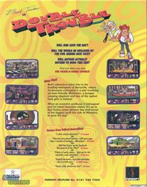 Box back cover for Bud Tucker In Double Trouble on the ScummVM.