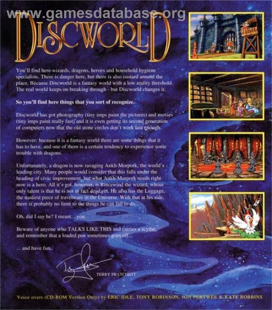 Discworld - ScummVM - Artwork - Box Back