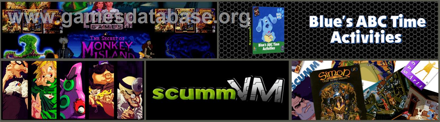 Blue's Clues - Blue's Abc Time Activities - ScummVM - Artwork - Marquee