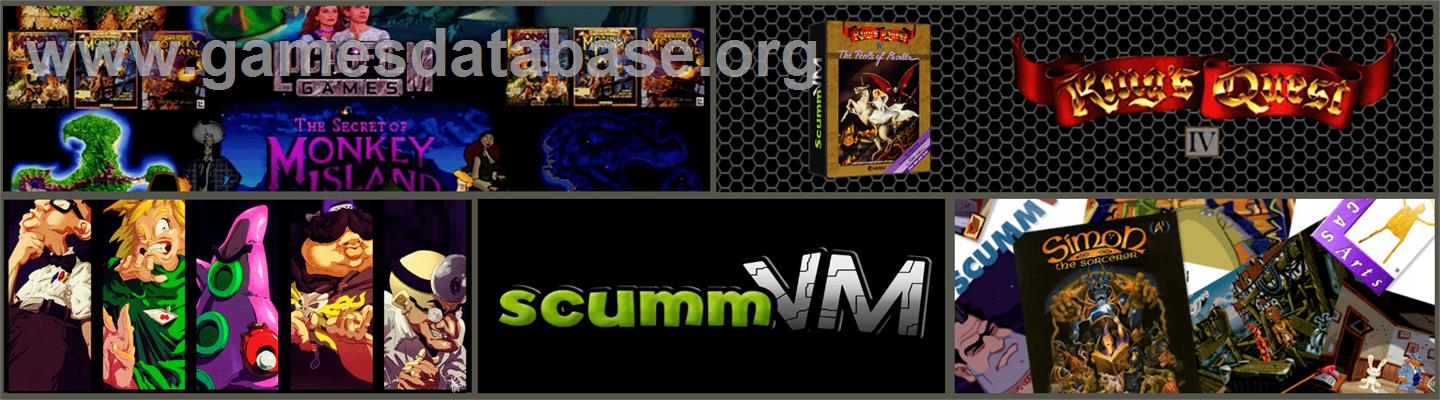 King's Quest 4 - The Perils Of Rosella - ScummVM - Artwork - Marquee