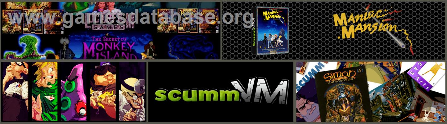 Maniac Mansion - ScummVM - Artwork - Marquee