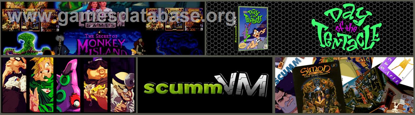Maniac Mansion - Day of the Tentacle - ScummVM - Artwork - Marquee