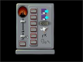 In game image of Beneath A Steel Sky on the ScummVM.