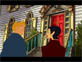 In game image of Broken Sword 2: The Smoking Mirror on the ScummVM.