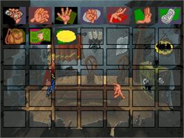 In game image of Drascula - The Vampire Strikes Back on the ScummVM.