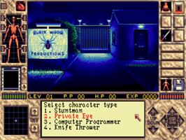 In game image of Elvira 2 - The Jaws Of Cerberus on the ScummVM.