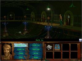 In game image of I Have No Mouth, And I Must Scream on the ScummVM.