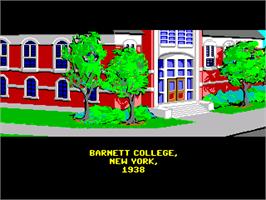 In game image of Indiana Jones And The Last Crusade on the ScummVM.